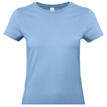 TEE SHIRT FEMME 190 BLEU CIEL